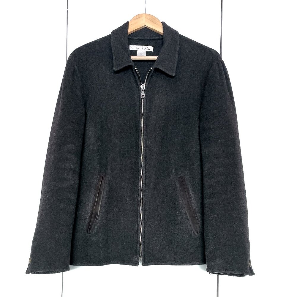OSCAR DE LA RENTA 100% Cashmere Men's Jacket, Made in Italy, Size 38 (M)